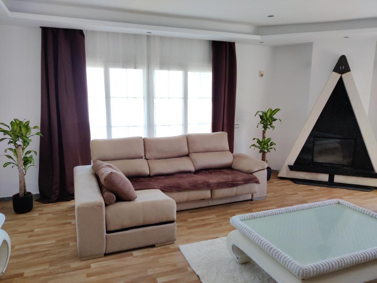 Villa Grande Piscine 5 Min De La Mer Málaga Eksteriør billede